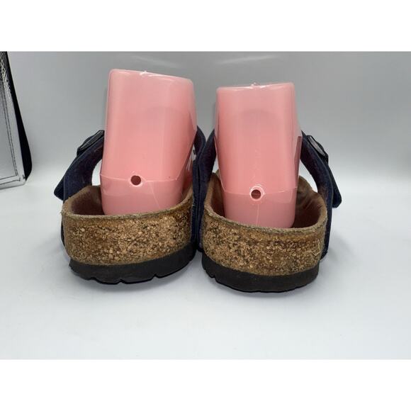 Birkenstock Sandals Womens 39 Blue Gizeh Birko-Flor Slip On Thong Shoes - Picture 8 of 11